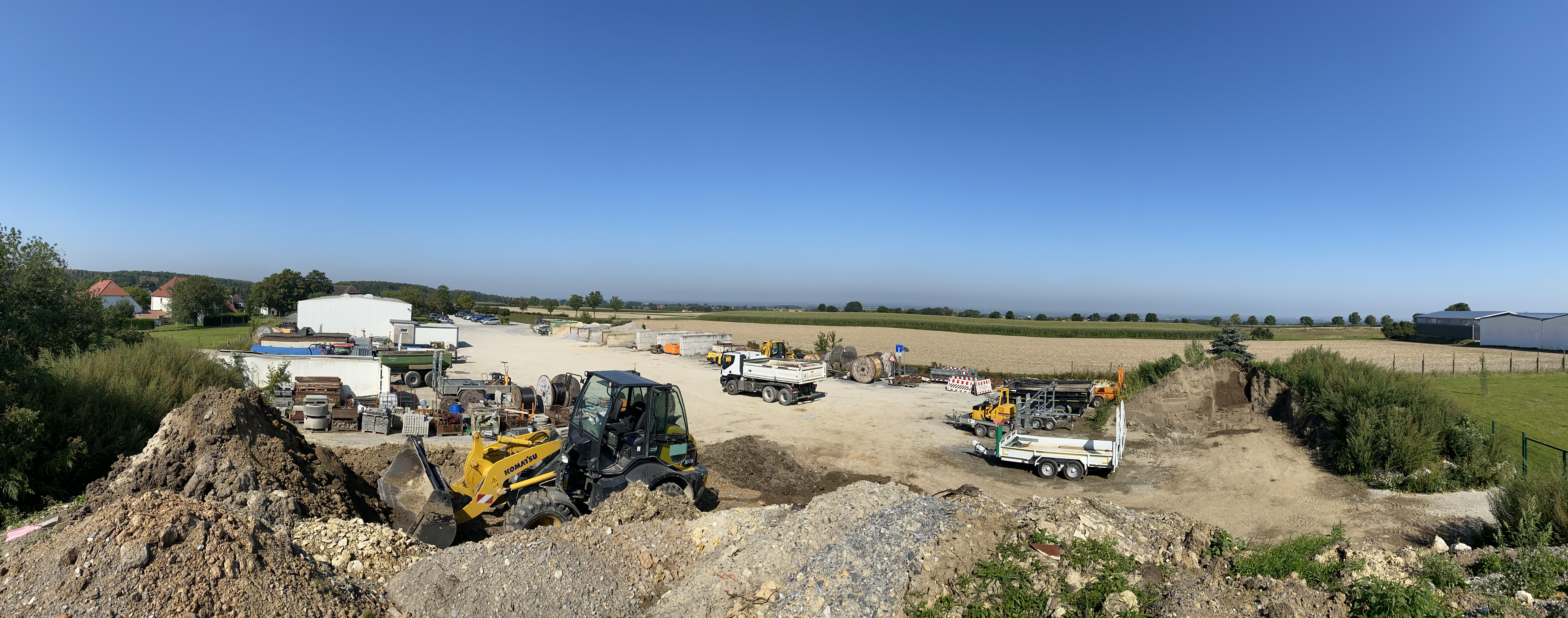 Klamann Tiefbau Baustelle